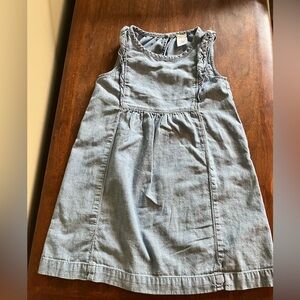 Super cute j crew kids denim dress size 6